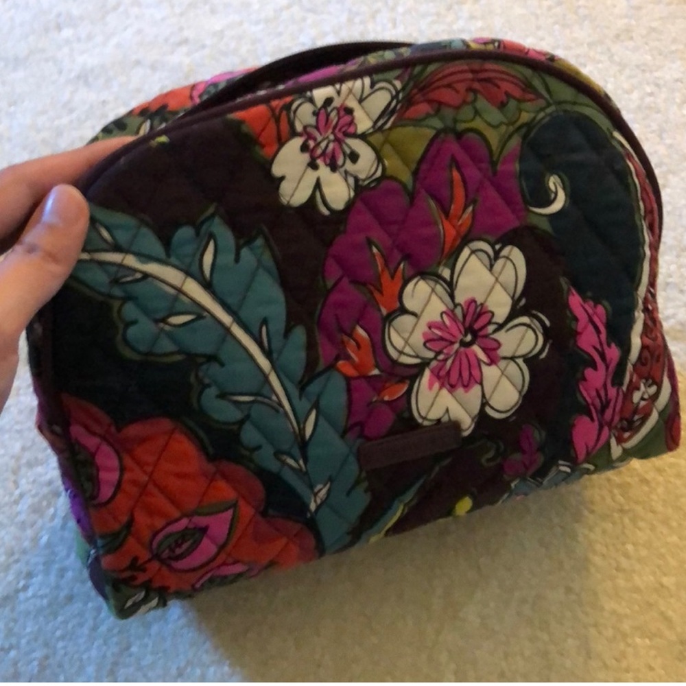 Vera Bradley Autumn Leaves Cosmetic Bag